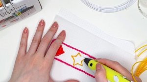 РИСУЕМ 3Д РУЧКОЙ: ЗАКЛАДКА ДЛЯ КНИГ ЗА 10 МИНУТ!