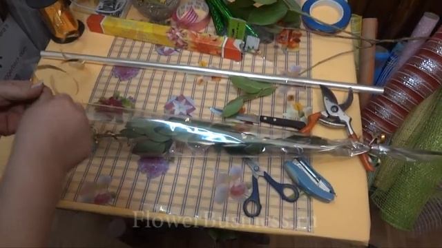 Букет Роза в целлофане