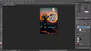 Thanos Photo Manipulation Edit | Covid 19 Photoshop 2020 Poster Design