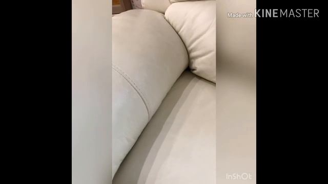 Как очистить кожаный белый диван смотреть онлайн
