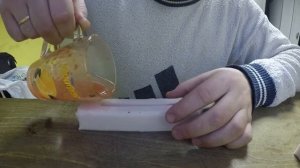 Силиконовые приманки своими руками . Виброхвосты 11- 13 см. в домашних условиях.