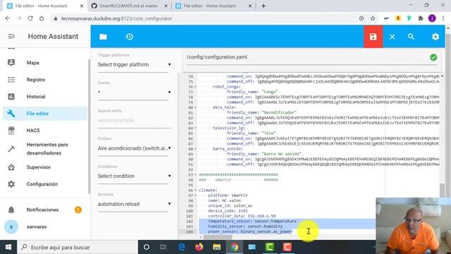 Integración de SmartIR en HA junto a Broadlink para controlar tu Aire Acondicionado, TV o Ventilado смотреть онлайн