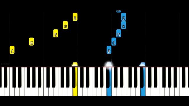 Subwoofer Lullaby - C418 | Minecraft (PIANO TUTORIAL) смотреть онлайн