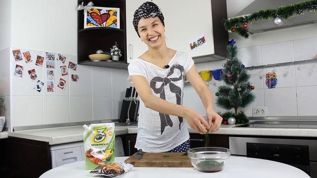 Легкий салатик с сухариками