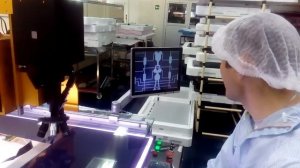 Ремонт телевизионого стекла лазером (структура пикселей и матрицы)