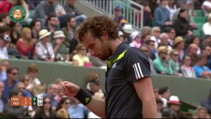 Ролан Гаррос 2014 Гулбис - Федерер