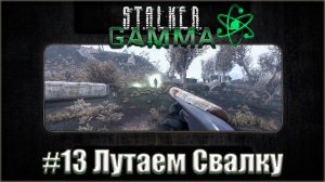 Stalker Anomaly Gamma ☢ Прохождение #13. Лутаем Свалку