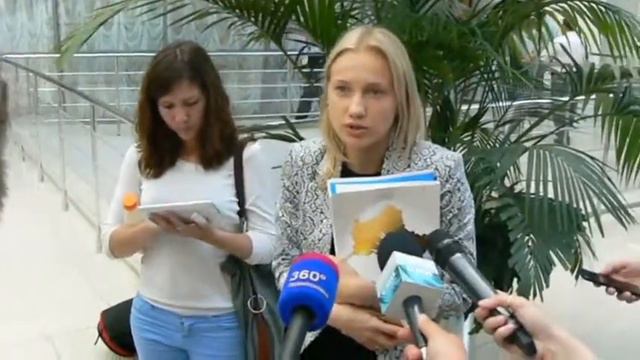Ирина Плещёва в Доме Правительства Московской области о помощи беженцам