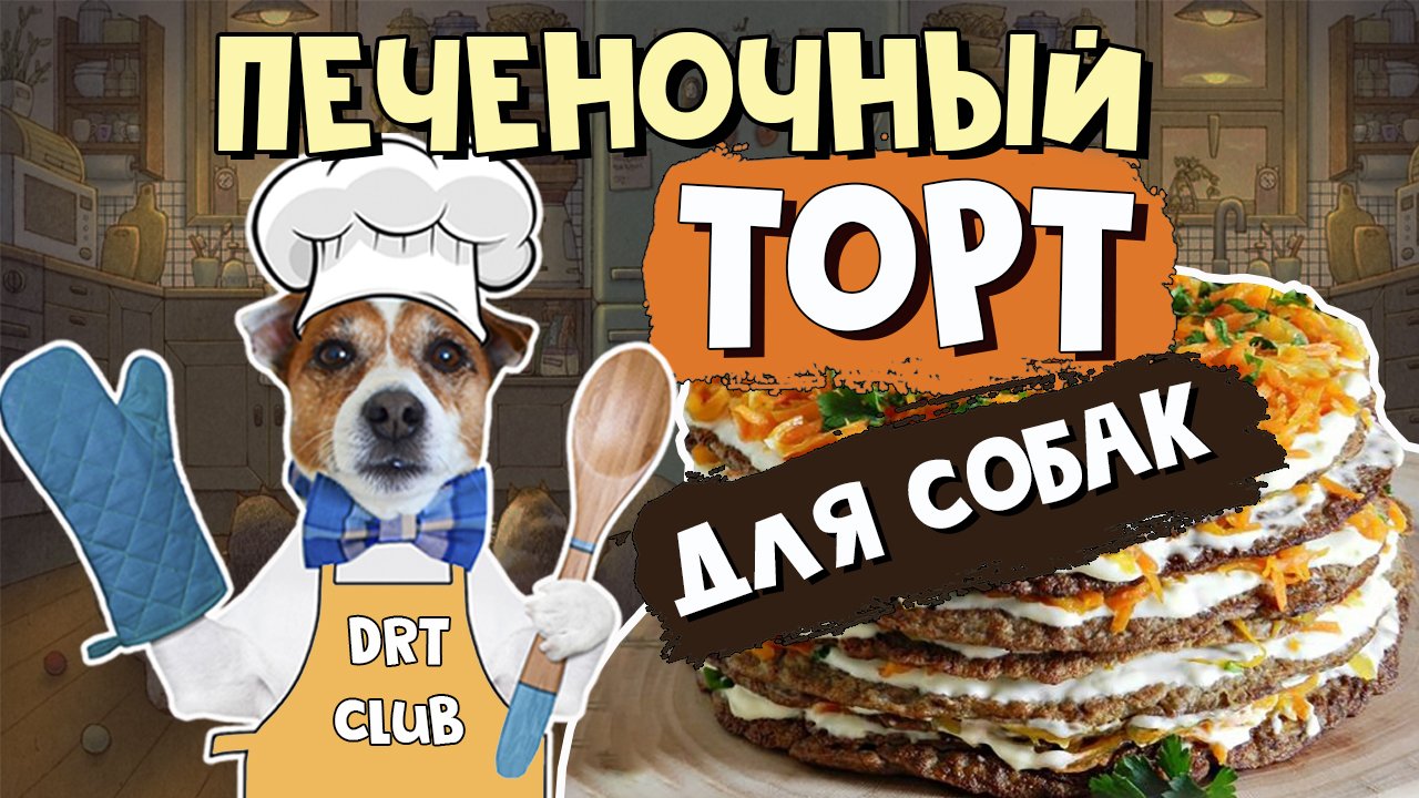 Торт для собаки из мяса рецепты