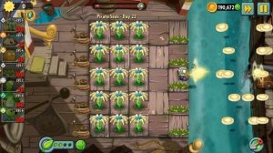 Прохождение Растения против зомби 2, Пиратские моря, 22-й день