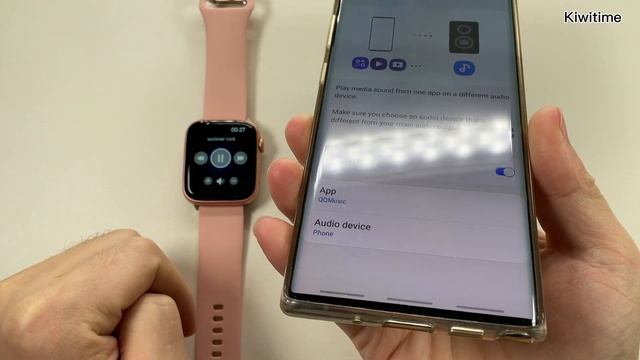 Great Finding-IWO 13 Smartwatch Play Music with Android Phone & Music Sound come from Phone смотреть онлайн