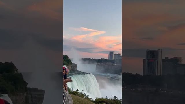 Буква Z в небе над Ниагарским водопадом1