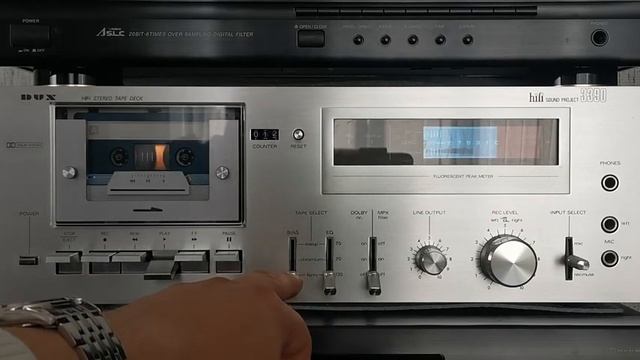Кассетная дека Dux 3390