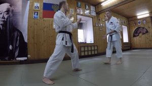 Комбинации ударов ногами. Сергей Буяков