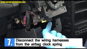 How to remove turn signal lever / wiper switch VW Golf Mk4, Bora, Jetta, Passat, Polo, Octavia