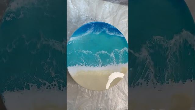 Нежное море из эпоксидной смолы смотреть онлайн