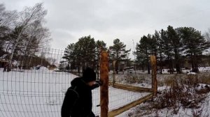 Обжиг забора. Секретная методика обработки дерева.