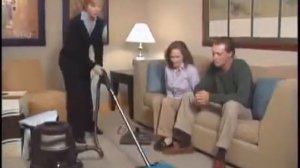 Пылесос Rainbow. Демонстрация устройства AquaMate. Химчистка ковра.