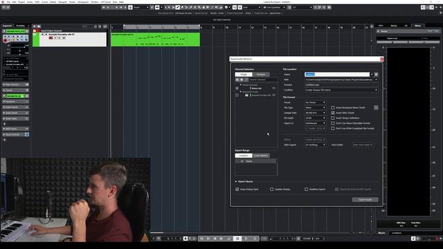 Экспорт Аудио в Cubase. Single, Multiple смотреть онлайн