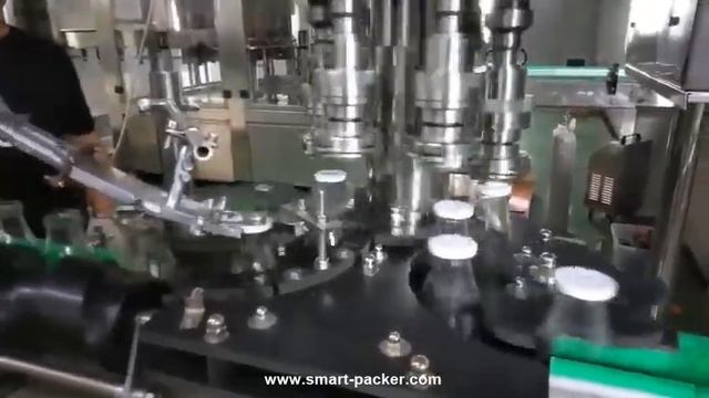 Стекские напитки стеклянные бутылки высокоскоростной автоматической металлической крышки крышки кры