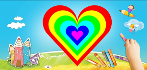 Нарисовать красочное Сердце очень просто. Рисование. Научу Рисовать.