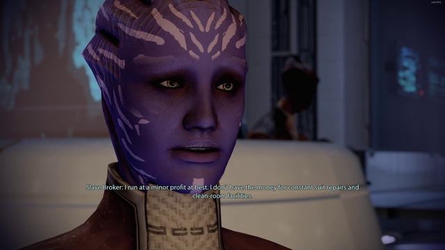 Mass Effect 2 Legendary Edition Shepard frees Quarian slave смотреть онлайн