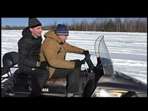 Жесть!!! Андрюха первый раз прокатился на Буране / Напала собака