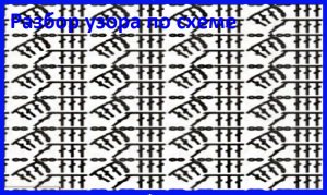 Разбор интересного УЗОРА по СХЕМЕ , вязание крючком