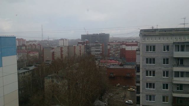 Снег 29 апреля в Томске смотреть онлайн