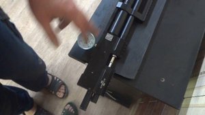 Винтовка "Атаман" работа редуктора. Максимальный калибр.