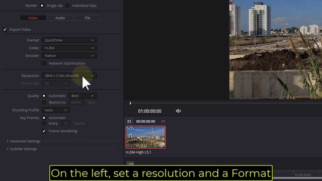 How to save and export video as MP4 in DaVinci Resolve 17 (2021) смотреть онлайн