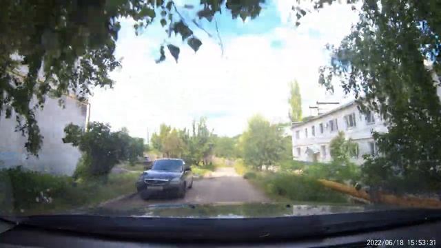 По улицам Вольска дорога от Северного до п. Видим 18 июня 2022 г.