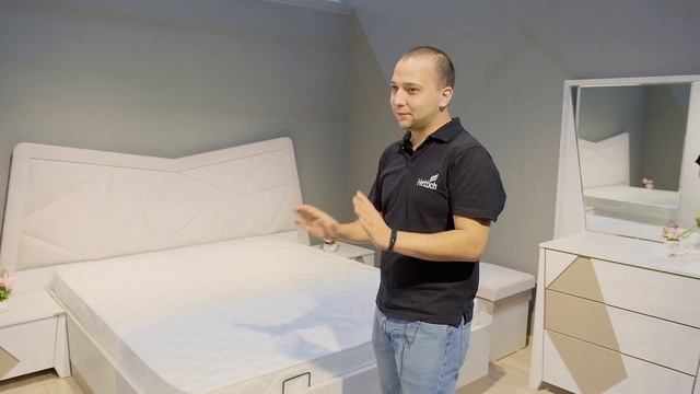 Нарния под кроватью. Гарнитур в европейском стиле с фурнитурой Hettich. Обзор мебели в шоу-руме Ava