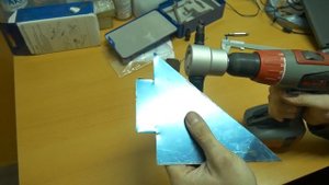 Насадка на дрель для резки металла YT-160A