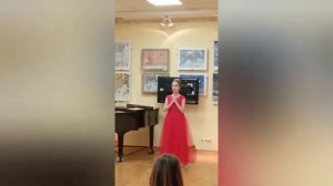 Мария Матина 1. Дж. Л. Грегори- "В груди моей надежда" 2. М. Глинка- "Жаворонок"