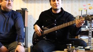 Ремонт гитар "Живой Рок" - Ремонт бас-гитары Hamer Алексея Цилина.