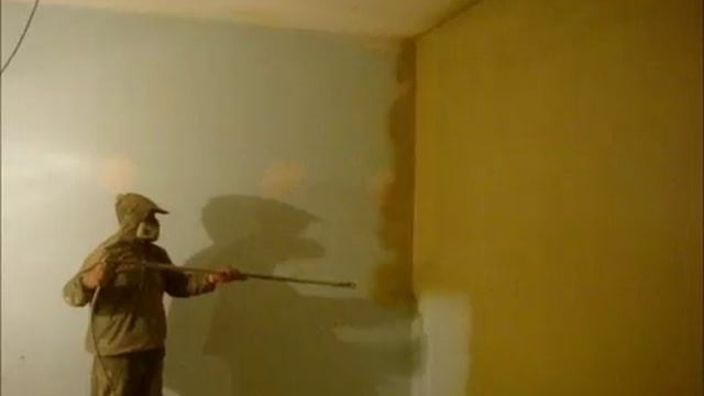 Покраска стен водоэмульсионной краской VAKSA. смотреть онлайн