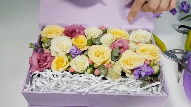 Мастер класс Коробочка с цветами для МАМЫ смотреть онлайн