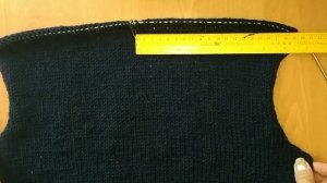 Школьная КОФТА СПИЦАМИ - Часть1: Вязание спинки/вырез горловины/скос плеча