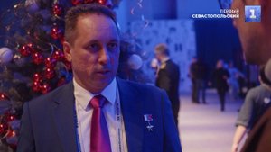 Космонавт Антон Шкаплеров о стенде Севастополя