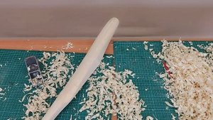 F5J, фюзеляж, делаем мастер-модель для матрицы. F5J, fuselage, making a master model for the matrix