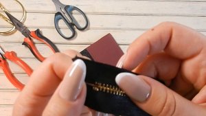 Длинное видео про молнии. Пробую делать из неразъёмной разъёмную и укорачиваю металлическую молнию.