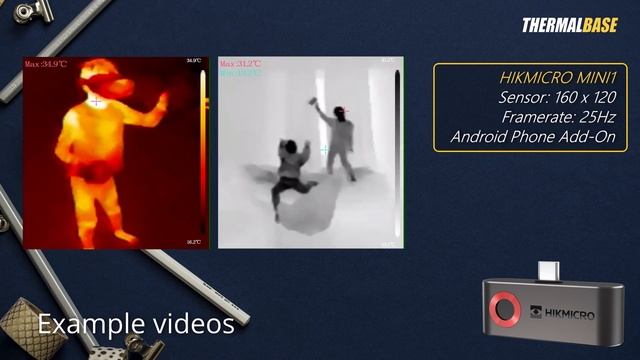 HIKMICRO MINI1 Thermal Camera - Example Videos смотреть онлайн
