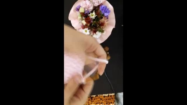 Мишка в платье из плюшевой пряжи крючком. Мастер класс. Часть 4. Вязаные игрушки.