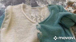 Готовые работы Января и Февраля🧶 джемпера из пуха норки и полушерсти