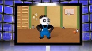 Физминутка-минутка 43: с пандой