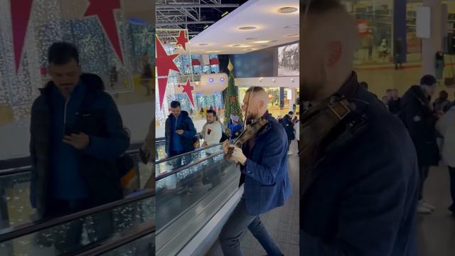 Реакция людей на КИШ cover live violin скрипка