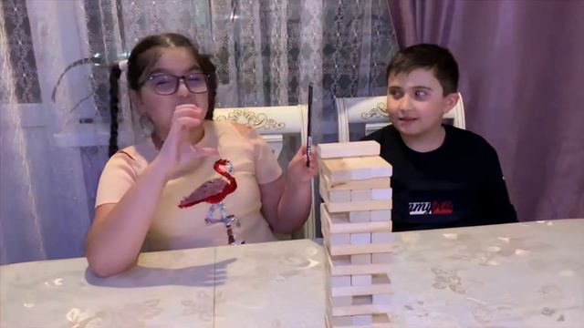 ДЖЕНГА с заданиями | CHALLENGE JENGA
