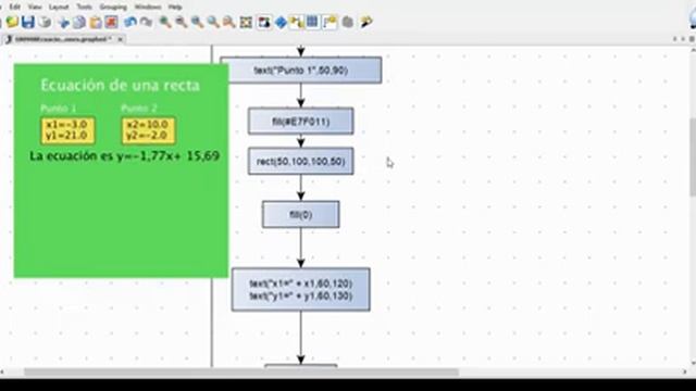 Java. Processing. Interfaz gráfica. Ecuación de la recta. (Video 1 de 3). Dibujando la interfaz. смотреть онлайн