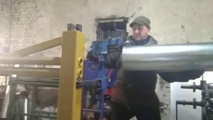 зиговка трубы по краю